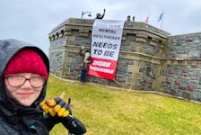For 175 weeks Kristi Allan has been advocating for better mental health care in Newfoundland and Labrador. Every Monday she is part of a group that holds a demonstration at the Confederation Building in St. John’s. – Contributed