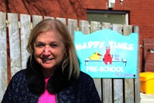 Happy Times Preschool in St. John's is celebrating 50 years is business in September, owner, Gail Sullivan attributes their longevity and success to her hands on approach and putting trust and faith in her employees to do their job. - Cameron Kilfoy/The Telegram