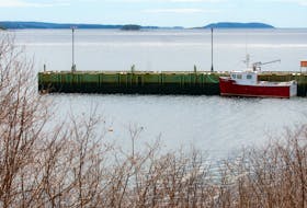 A fishing vessel is moored at the Bay Lookout Park wharf in Boutiliers Point on Tuesday, April 9. 2024.
Ryan Taplin - The Chronicle Herald