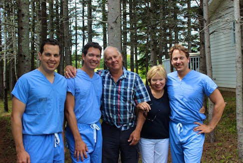 Three brothers, Blair, Jason, and Dale Williams, came together to honour their father's memory with the Nick Williams Foundation. The foundation's management is a family affair, with their mother, Nonie MacLeod, sister, and themselves involved in overseeing the fundraising and donations in Nick's memory.

From left: Blair Williams, Jason Williams, Nick Williams, Linda MacLeod and Dale Williams.