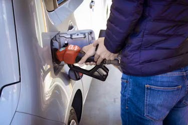 The price of fuel increased by nearly one cent in a scheduled Newfoundland and Labrador price adjustment overnight Thursday, May 2. - Stock Image