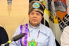 Brokenhead Ojibway Nation Chief Gordon Bluesky