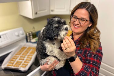 Dexter certainly approves – he said these homemade treats are most definitely fit to eat! – Paul Pickett