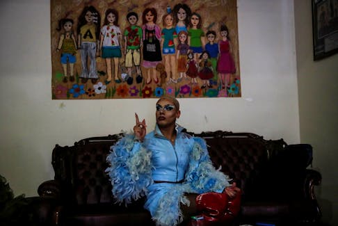 Drag performer Ilker Yazici, 23, whose stage name is Miss Putka, poses during the shooting of a sequence of a TV series in Istanbul, Turkey, July 25, 2023. Ilker was in secondary school when he discovered he was gay. There he met LGBT advocacy groups and joined street protests in Turkey's capital Ankara to defend LGBT rights, carrying rainbow flags. "At first I struggled with myself a lot," he said. "You grow up in the Middle East. It is not easy. I felt like I was the only one, just like most LGBT people feel." Inspired by "RuPaul's Drag Race" series on Netflix, he sees drag performance as an act of self-expression rather than just entertainment. "Drag is a political act. The audience probably look at me and think, 'What is this freak doing?' I'm getting them used to seeing something they are not used to seeing."       
