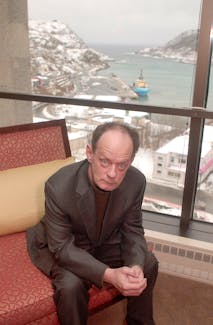 KEITH GOSSE/THE TELEGRAM
Rex Murphy is sympathetic to the new Tory/Alliance merger but he doesn't think the party will do well in the next elaction. Murphy is in town to tape some segments for The National.
(THE  ST. JOHN'S TELEGRAM /KEITH GOSSE)