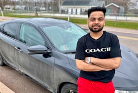Ranjit Singh, who recently joined as a part-time Uride driver in Charlottetown, says the past two weeks have been busy for him, with people booking rides on the Uride app back-to-back. Thinh Nguyen • The Guardian