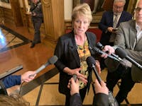 New Brunswick cabinet minister Sherry Wilson says the media have misportrayed the bill she had planned on introducing that would force people with severe drug addiction into rehab.