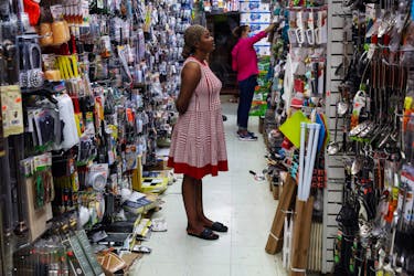 People shop at a 99 Cents retail store in the Bronx borough of New York City, U.S., July 13, 2022.