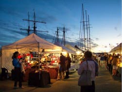 Replace the tall ships with fishing boats and this is the atmosphere the organizer of a new weekly Yarmouth Night Market envisions for Yarmouth's waterfront. YARMOUTH NIGHT MARKET FACEBOOK