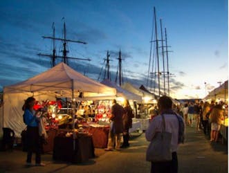 Replace the tall ships with fishing boats and this is the atmosphere the organizer of a new weekly Yarmouth Night Market envisions for Yarmouth's waterfront. YARMOUTH NIGHT MARKET FACEBOOK