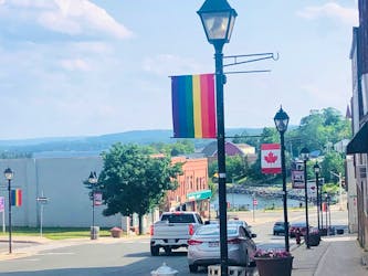 Rainbow Crosswalk Inc. will host its Rainbow Week of Action Rally on May 17, from noon to 1 p.m. at Citizens Square in downtown Woodstock.