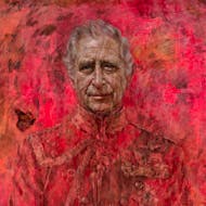 A handout image released on May 14, 2024, shows a portrait of Britain's King Charles by artist Jonathan Yeo. His Majesty King Charles III by Jonathan Yeo 2024/Handout via REUTERS