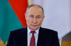 Russian President Vladimir Putin attends a meeting of the Supreme Eurasian Economic Council at the summit of the Eurasian Economic Union (EAEU) in Moscow, Russia, May 8, 2024.