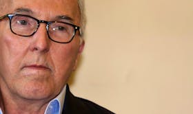 Frank McCourt, former owner of the Los Angeles Dodgers baseball team, attends a news conference at Marseille city hall to announce he had entered exclusive negotiations to buy Olympique de Marseille, France, August 29, 2016.
