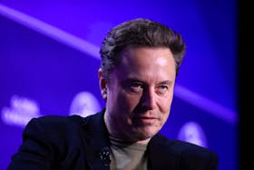 Elon Musk, Chief Executive Officer of SpaceX and Tesla and owner of X looks on during the Milken Conference 2024 Global Conference Sessions at The Beverly Hilton in Beverly Hills, California, U.S., May 6, 2024. 