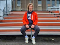 Caleb Hominick, 18, is a track athlete with medals to prove his skill. He previously won gold for weight throwing at the Athletics Canada Indoor National Championship in March 2024. Brendyn Creamer