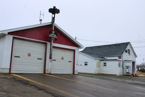 The Tower Road Volunteer Fire Department Building, left, next to the Tower Road Fire Hall. The fire department voted at the end of March to end its service and turn in its certificate of registration to the Cape Breton Regional Municipality. At a Tuesday night meeting at city hall, CBRM council voted unanimously to formally revoke that certificate. LUKE DYMENT/CAPE BRETON POST FILE