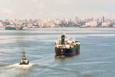 An oil tanker sails on Lake Maracaibo, in Cabimas, Venezuela October 14, 2022.