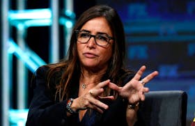 Creator and cast member Pamela Adlon speaks at a panel for the television series "Better Things" during the TCA FX Summer Press Tour in Beverly Hills, California U.S., August 9, 2016.  
