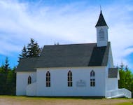 Situated on a small hill overlooking the Bras d’Or Lake, Holy Rosary Church connects Washabuck to the Scottish Gaels who settled there in the mid-19th century. Contributed/Carmie MacLean