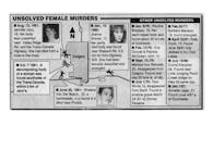 Alberta RCMP said Thursday that a deceased serial killer is responsible for at least four unsolved murders of young women. No information was given as to which murders are involved, but sadly Calgary has a significant log of unsolved murder cases of women from the 1970s and 1980s. Calgary Herald clipping from Oct. 1991.