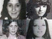 Clockwise from top left: Eva Dvorak, Patricia McQueen, Melissa Rehorek and Barbara Maclean have been linked to serial killer Gary Allen Srery, RCMP said on Friday, May 17, 2024. Composite image/courtesy Alberta RCMP