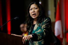 Canada's Minister of International Trade, Export Promotion, Small Business and Economic Development Mary Ng speaks at a Lunar New Year celebration in Ottawa, Ontario, Canada January 31, 2023.