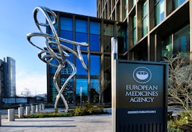 The exterior of EMA, European Medicines Agency is seen in Amsterdam, Netherlands December 18, 2020.