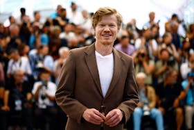Cast member Jesse Plemons poses during a photocall for the film "Kinds of Kindness" in competition at the 77th Cannes Film Festival in Cannes, France, May 18, 2024.