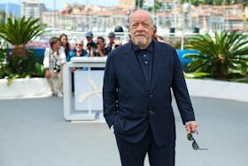 Director Paul Schrader poses during a photocall for the film "Oh Canada" in competition at the 77th Cannes Film Festival in Cannes, France, May 18, 2024.