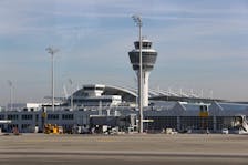 A general view of the Munich International Airport a day before VERDI union called airport workers at Frankfurt, Munich, Stuttgart, Hamburg, Dortmund, Hanover and Bremen airports to go on a 24-hour strike on Friday, in Germany, February 16, 2023.