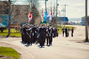 HMCS Queen Charlotte members will be parading through Summerside to commemorate the 85th anniversary of the Battle of the Atlantic on Sunday, May 5 starting at 10:30 a.m. File