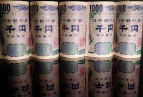 Banknotes of Japanese yen are seen in this illustration picture taken September 23, 2022.