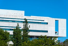 An Illumina office building is shown in San Diego, California, U.S.,October 20, 2023.
