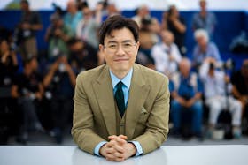 Director Ryoo Seung-wan poses during a photocall for the film "Veteran 2" (I, the Executioner) presented as part of midnight screenings at the 77th Cannes Film Festival in Cannes, France, May 20, 2024.