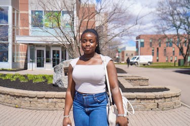 Vivian Umunna, a UPEI international student says the university needs to do better in addressing students' housing needs over the summer months.  Vivian Ulinwa • The Guardian