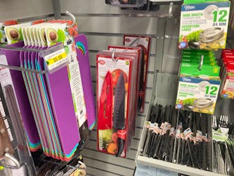 A Betty Crocker chef knife is shown for sale at Dollarama at the Halifax Shopping Centre. One of the suspects in the stabbing death of Ahmad Maher Al Marrach last month, appears to be shown in a photo taken on the same day of the incident carrying an identical knife in his pocket.