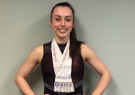 Rachel Dooley was the all-around champion in the Level 9 women’s artistic category at the 2024 Eastern Canadian Gymnastics Championships held in St. John’s recently. She also won a gold and two bronze medals. Contributed photo