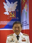 Vietnam's Vice Minister of Public Security To Lam poses for a photo after the final list of candidates for the Central Committee was approved during the 12th National Congress of the ruling Vietnam Communist Party in Hanoi, Vietnam, January 25, 2016.