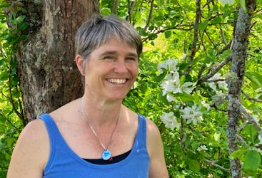 Suzanne Blatt, a scientist at the Agriculture and Agri-Food Canada Research and Development Centre in Kentville, was part of a study looking at ways to make apple trees more resistant to extreme heat conditions.