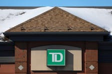 The Toronto-Dominion (TD) bank logo is seen outside of a branch in Ottawa, Ontario, Canada, February 14, 2019.