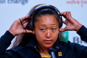 Tennis - French Open - Roland Garros, Paris, France - May 25, 2024 Japan's Naomi Osaka during the press conference