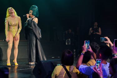 Nymphia Wind performs at Taipei International Drag Show in Taipei, Taiwan May 25, 2024.