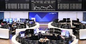The German share price index DAX graph is pictured at the stock exchange in Frankfurt, Germany, May 22, 2024.    