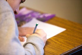 Students aren't used to taking tests anymore, according to one St. John's teacher. (UnSplash)