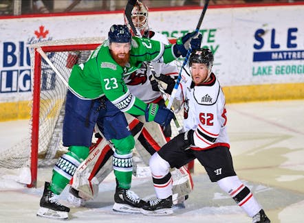 Former Newfoundland Growler Todd Skirving is back in the Kelly Cup finals as a member of the Florida Everblades. Skirving and his new teammates start the finals on May 31 against the Kansas City Mavericks. Photo courtesy Florida Everblades/Twitter