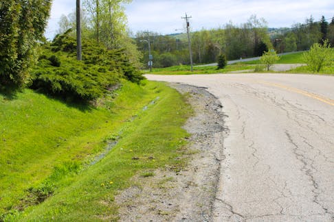 A 1.6-kilometre section of Campbell Road connecting to Frenchvale Road in Cape Breton Regional Municipality is yet to be paved. There's no date for the repairs.  The road is maintained by the province.  BARB SWEET/CAPE BRETON POST
