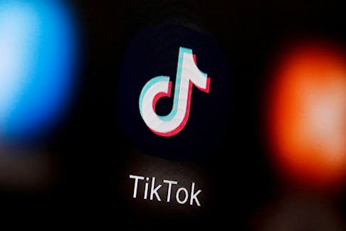 A TikTok logo is displayed on a smartphone in this illustration taken January 6, 2020.