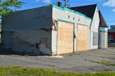 The old Irving Oil gas station at the corner of Queen and Euston streets in Charlottetown may turn into an EV charging station and café under a proposal the City of Charlottetown posted publicly in error on May 29. Dave Stewart • The Guardian