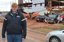 Steven Jackson, the owner of Sperra Construction Group, said they will be building two apartments with a total of 120 units in them. The first building is currently under construction just off the Trans-Canada Highway. Dave Stewart • The Guardian